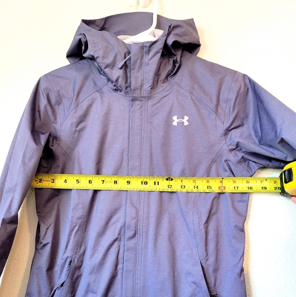 UNDER ARMOUR Storm Proof purple rain jacket NEW Size XS - Picture 7 of 9